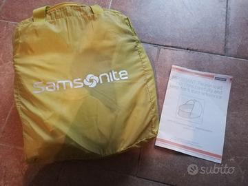 Culla pop‑up Samsonite con borsa e istruzioni