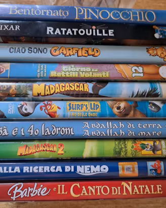 Lotto DVD bambini 