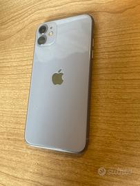 Iphone 11 violetto rotto