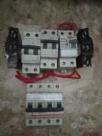 4 interruttori per forza motrice 