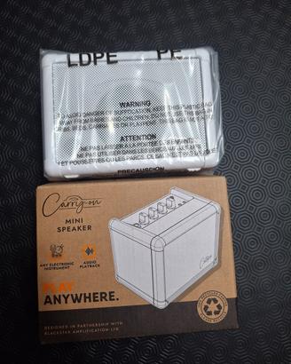 mini speaker amplificatore chitarra carry on