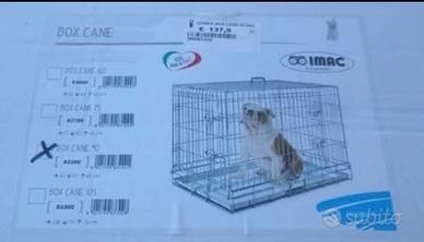 Gabbia box trasportino richiudibile per animali