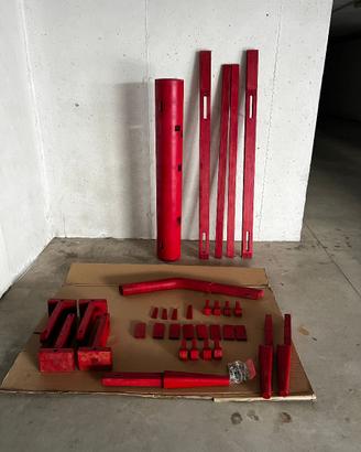 Omino di legno Wing Chun Kung Fu Wooden Dummy