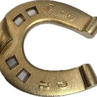 CIONDOLO POMELLATO ORO FERRO DI CAVALLO