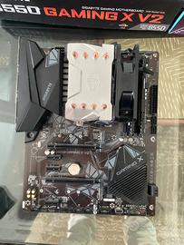 Ryzen 7 5800x + b550gaming xv2 + 32gb ram + dissip