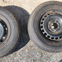  2 cerchi e  2 gomme 205/60 15 91H