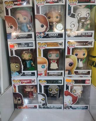 Funko pop figur TV film horror 