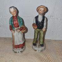 Statuine coppia anziani. Capodimonte 