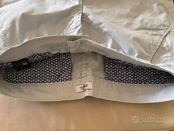 Pantaloni bermuda  grigio, taglia 50, come nuovi