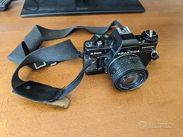 Fotocamera Praktica B200 con Obiettivo 50mm f1.8