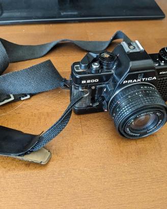 Fotocamera Praktica B200 con Obiettivo 50mm f1.8