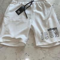 Pantaloncino dsquared 2 bianco