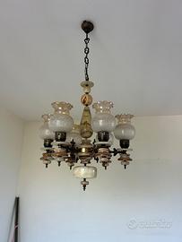LAMPADARIO IN ONICE