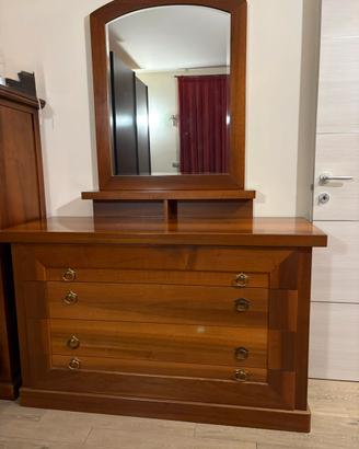 Cassettiera legno massello