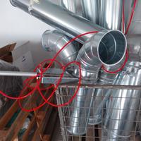 CONDOTTI ARIA RIGIDI SEMINUOVI 40 metri