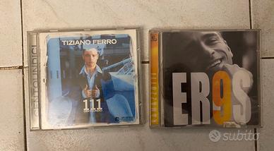 CD di Tiziano Ferro e di Eros Ramazzotti