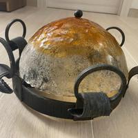 Plafoniera in vetro di murano