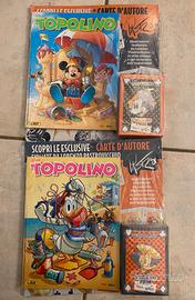 Topolino 3637 3638 con carte pastrovicchio