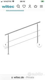 Ringhiera per scale in acciaio inossidabile NUOVA