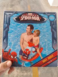 gonfiabile mare per bambino spider man