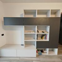 parete attrezzata mobile soggiorno pianeta casa