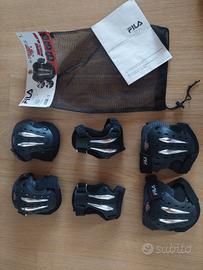 set protezione pattinaggio