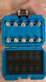 Set bussole per bulloni antifurto BMW