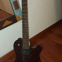 Chitarra elettrica Washburn Win14 e pedale AX3G Ko