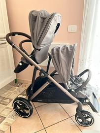 Passeggino gemellare/ fratellare cybex gazelle s