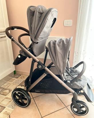 Passeggino gemellare/ fratellare cybex gazelle s