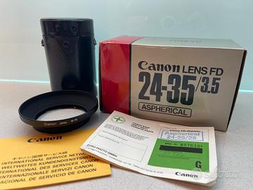 Canon FD 24-35 mm Aspherical - Only Box