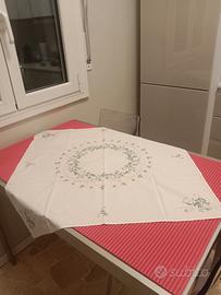 TOVAGLIETTA IN COTONE PUNTO CROCE ANNI 80