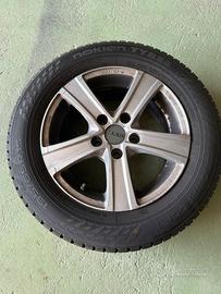 Gomme invernali con cerchi in lega