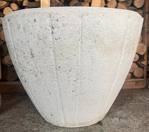 Vaso in cemento