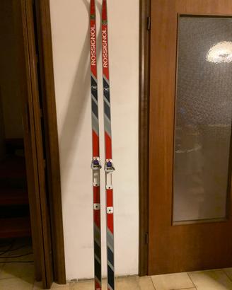 Sci da fondo con attacchi