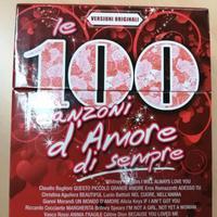 cofanetto 100 canzoni d'amore