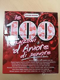 cofanetto 100 canzoni d'amore