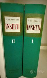 Enciclopedia Insetti– G. Scortecci – 2 Volumi 1960