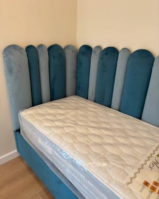 Letto singolo contenitore