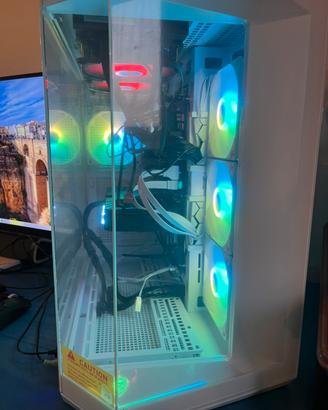 Pc gaming bianco