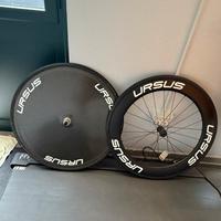 Ruota lenticolare + ruota anteriore profilo 50