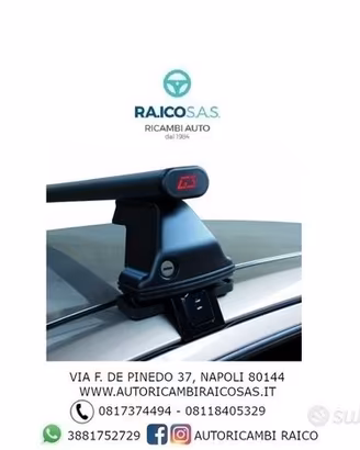 BARRE PORTATUTTO PORTAPACCHI ALFA ROMEO MITO