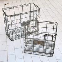 Ceste cassette ferro vintage porta bottiglie