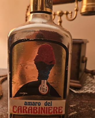 bottiglia amaro del Carabiniere