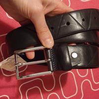 Cintura nera Coveri World – Vera pelle – NUOVA