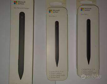 Microsoft Surface Pen 1 e 2 (slim) - Nuove