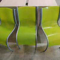 Tre sedute impilabili FPE Kartell Ron Arad Design