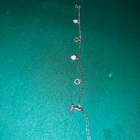 Bracciale in argento e pietre.