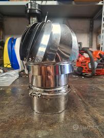 Comignolo girevole eolico antivento in
inox