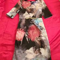 Abito fantasia floreale Sandro Ferrone